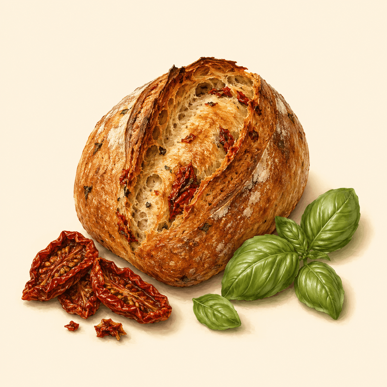 Sundried Tomato Basil - Mini Loaf